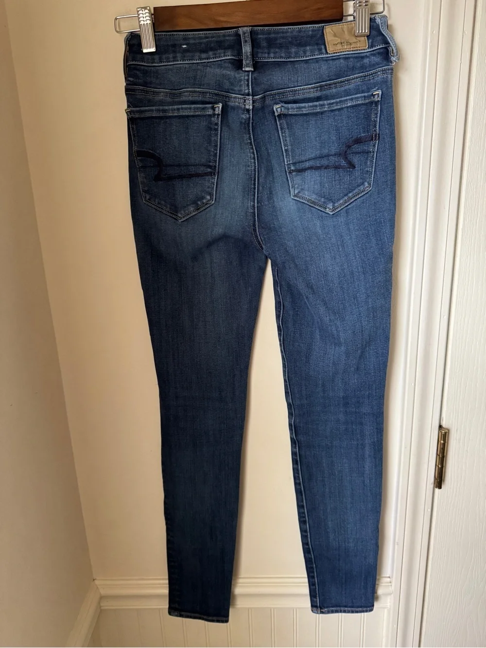 American‎ Eagle Outfitters Dark Blue Women's Jeggings Size 0